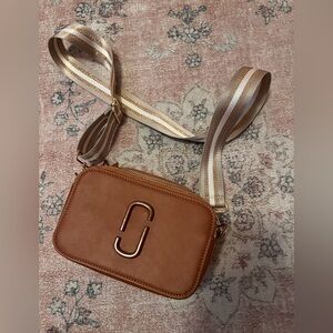 Brown crossbody bag